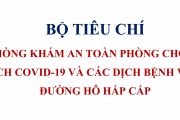 8 Tiêu chí để phòng khám đảm bảo an toàn phòng chống dịch bệnh Covid-19 