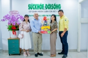 Bệnh viện Hùng Vương thăm và tri ân các cơ quan báo chí nhân dịp kỷ niệm 100 năm ngày báo chí cách mạng việt nam (21/6/1925 – 21/6/2025)