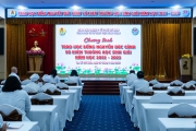 Bệnh viện Hùng Vương tổ chức trao “Học bổng Nguyễn Đức Cảnh”, khen thưởng con nhân viên xếp loại từ học sinh giỏi trở lên và con nhân viên đậu đại học lần đầu năm 2022 -2023