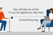 “Hạn chế tiếp xúc xã hội” – “Social Distancing”. Tại sao cần nghiêm túc thực hiện?