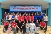 Hội Chữ thập đỏ Bệnh viện Hùng Vương phối hợp khám bệnh, cấp thuốc miễn phí huyện Tân Hưng tỉnh Long An
