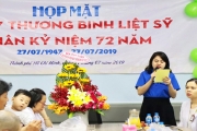 Họp mặt ngày thương binh liệt sỹ nhân kỷ niệm 72 năm