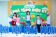 Món quà yêu thương của Bệnh viện Hùng Vương dành tặng các thiên thần nhỏ nhân Ngày Quốc tế Thiếu nhi 1/6
