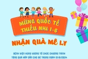 QUỐC TẾ THIẾU NHI - NHẬN QUÀ MÊ LY