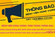 Thông báo Xét nghiệm Covid tại Bệnh viện Hùng Vương