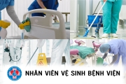Tuyển dụng Nhân viên vệ sinh Bệnh viện